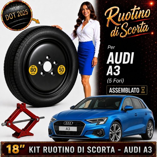 Ruotino scorta audi a3 - di,