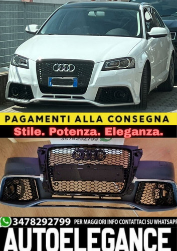 0750 paraurti anteriore rs3 - anteriore,
