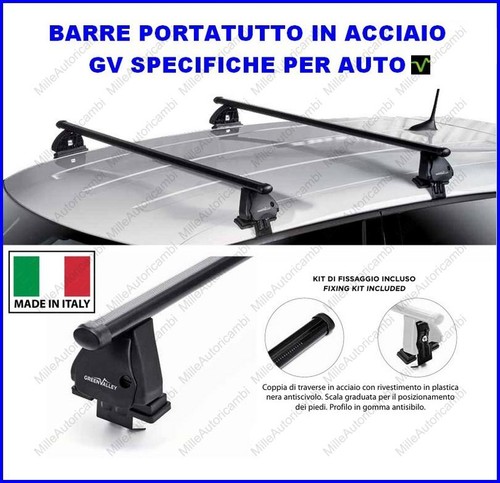 Barre portatutto acciaio - acciaio, ev