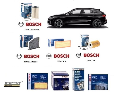 Kit filtri tagliando bosch - filtri, per