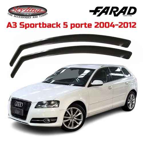 Deflettori audi sportback - deflettori,