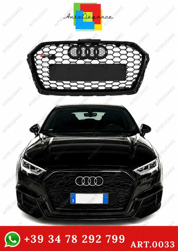 0033 griglia anteriore audi - anteriore,